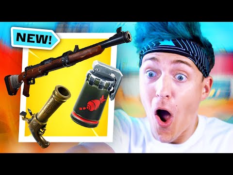 Ninja REACTS To The *NEW* Fortnite Update