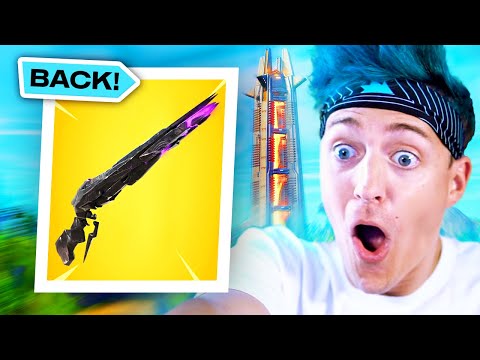 Ninja Reacts To The *NEW* Insane Fortnite Update