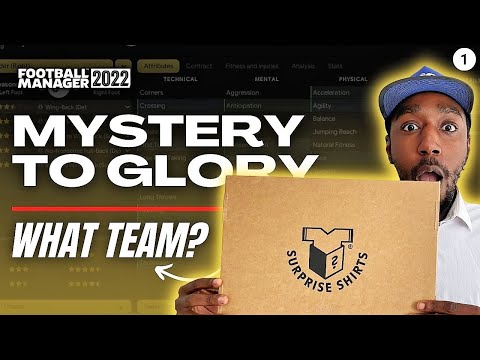 NO PLAYER ATTRIBUTES? | EP.1 OF MYSTERY TO GLORY FM22 | Football Manager 2022