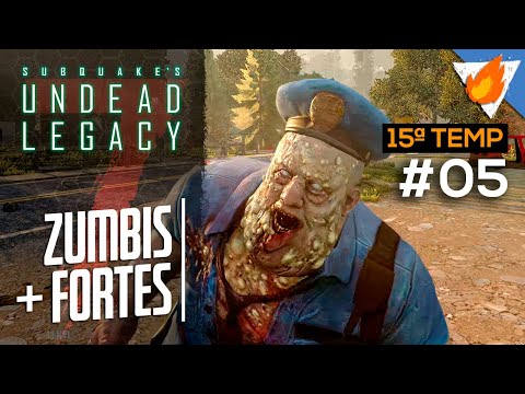 NOVA BANCADA E ZUMBIS MAIS FORTES | 7 DAYS TO DIE UNDEAD LEGACY GAMEPLAY PT-BR | T15E05