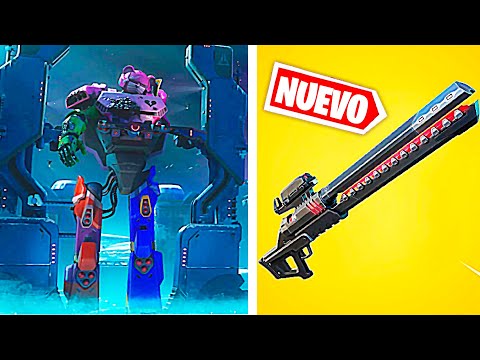 NUEVA ACTUALIZACION Con La FASE 2 DEL ROBOT Y NUEVAS ARMAS En Fortnite!