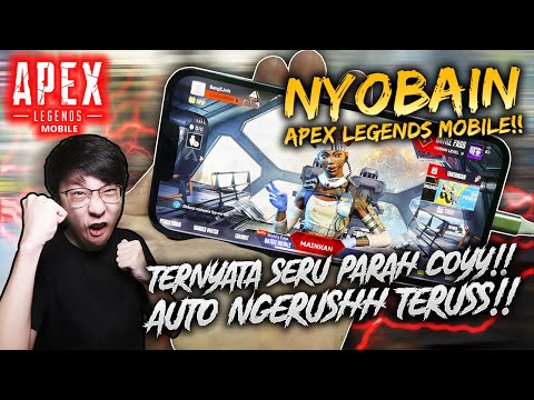 NYOBAIN APEX LEGENDS MOBILE!! LANGSUNG BARBAR!! TERNYATA BENER2 MIRIP VERSI PC!