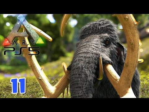 O NOSSO PRIMEIRO MAMUTE DOMADO – ARK: SURVIVAL EVOLVED PS5 – THE ISLAND  #11