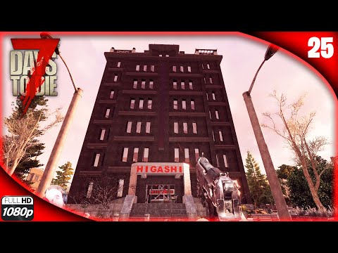 O PRÉDIO MAIS PERIGOSO DO JOGO (HIGASHI) PT1 – 7 Days To Die Alpha 20