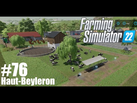 PASTVINA PRE KRAVY A JAMA NA MOČOVKU  !!! – Haut-Beyleron – Farming Simulator 22 #76 SK/CZ