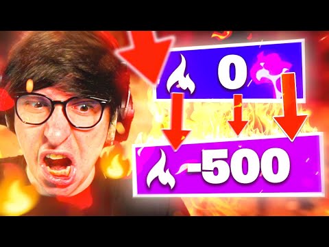 PERDO TUTTI I PUNTI IN ARENA CON 45°! *IMPAZZISCO* FORTNITE ITA