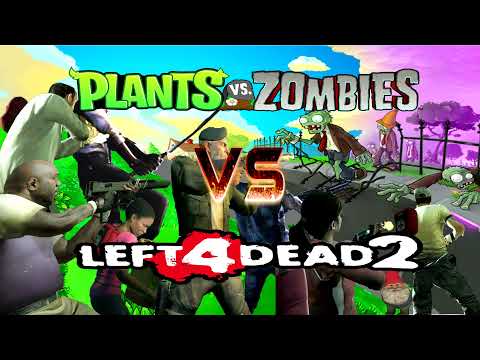 Plants vs Zombie Vs Left 4 Dead 2 | Animation