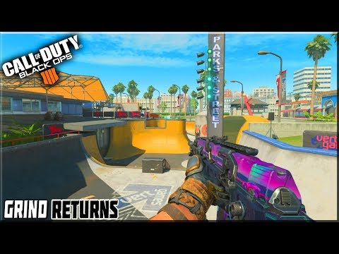 PLAYING GRIND ON BLACK OPS 4! BEST DLC MAP EVER?