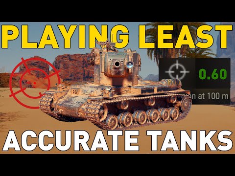 Playing the LEAST ACCURATE Tanks in World of Tanks!