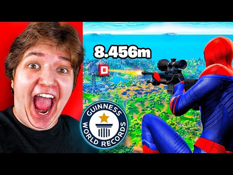 Pobiłem CHORE REKORDY ŚWIATA w FORTNITE