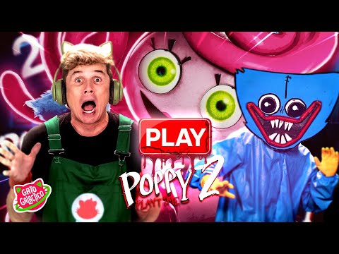POPPY PLAYTIME CAPÍTULO 2 ! Coloquei o Huggy Wuggy pra Jogar ☆ Parte 1