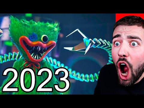 POPPY PLAYTIME EN 2023 ! ÉVOLUTION HUGGY WUGGY ! 😨 Je suis choqué…
