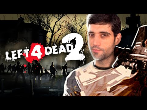 PRIMEIRA VEZ jogando Left 4 Dead 2, jogo HISTÓRICO