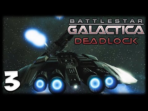 RAIDERS INBOUND! Battlestar Galactica Deadlock Gameplay #3