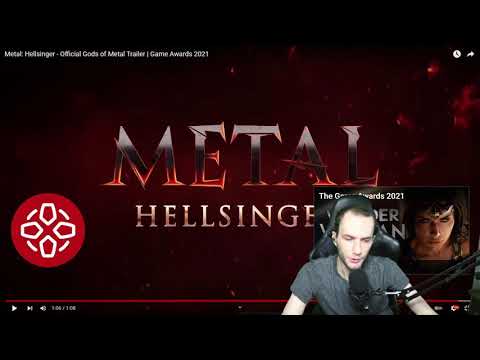 Reacting to 》 Metal: Hellsinger – Official God's of Metal Trailer