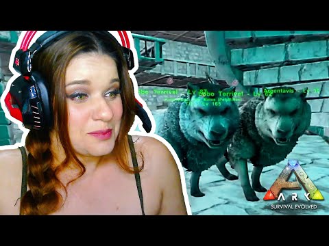 REAGINDO A MINHA PRIMEIRA BASE NO ARK SURVIVAL EVOLVED