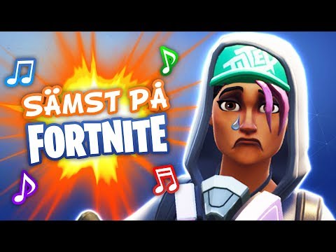 "Sämst På Fortnite" – Parodi av Katy Perry's Firework (Musikvideo)