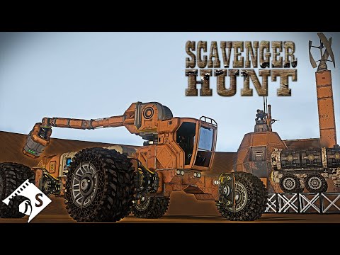 Scavenger Hunt #2 – Desert Donkey Mongoose (Space Engineers salvage only survival)