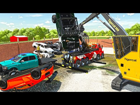 SCRAPPING OUR TOWING JOBS! (IT FINALLY HAPPENED) | Farming Simulator 22