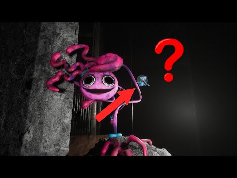 Secret Huggy Wuggy Easter Egg during Mommy Long Legs chase? – Poppy Playtime: Chapter 2