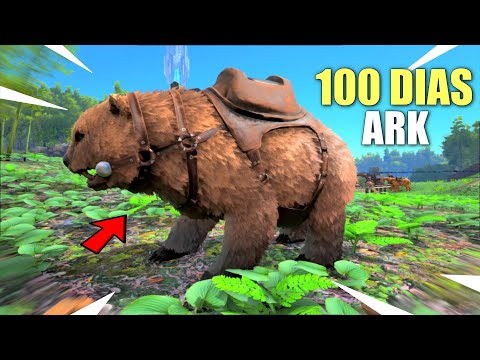 ¡SOBREVIVIENDO 100 DIAS en ARK Survival Evolved! | DIA DE TAMEOS #16