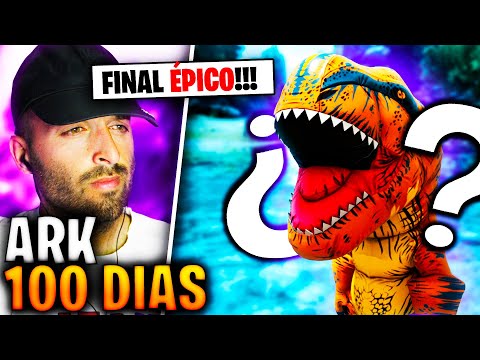 SOBREVIVIENDO 100 DÍAS en ARK Survival Evolved || LO CONSEGUIMOS