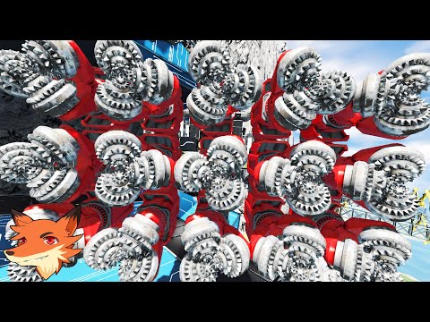 Space Engineers #06 [FR] La dévoreuse de montagne est prête!