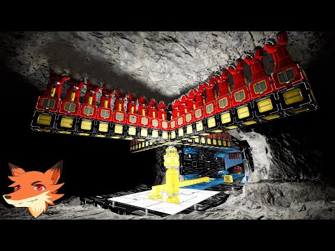 Space Engineers #09 [FR] Dévorer la montagne de l'intérieur!