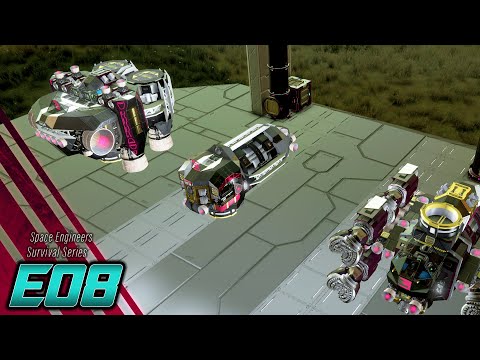 Space Engineers 2022 E08 – 3 Drones and a Mining Outpost