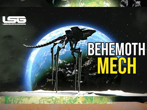 Space Engineers – Behemoth Mech Walker RUN FOR YOUR LIFE !!!