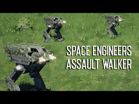 Space Engineers – Bipedal Assault Walker (Vanilla)