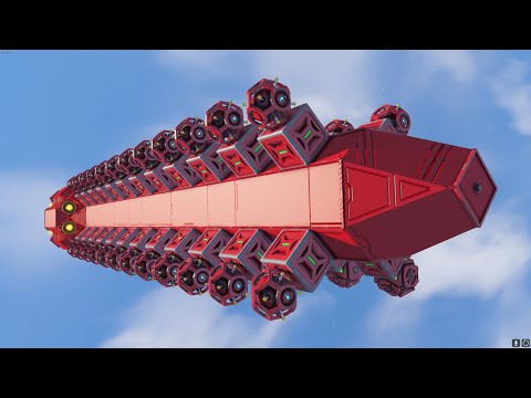 Space Engineers – Cluster bombs work pretty great