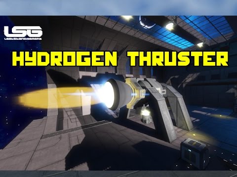 Space Engineers – Hydrogen Rocket Thruster (Update)