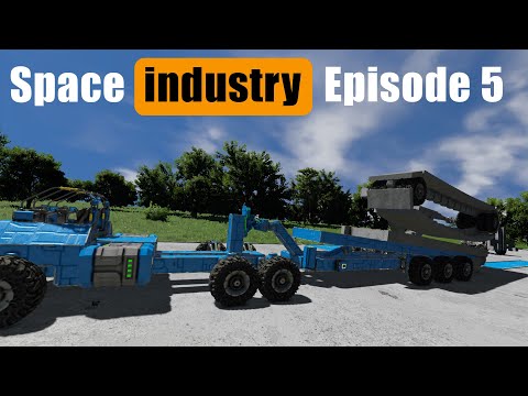 Space Engineers Industry: Truck And Trailer Build For The Conveyor EP5