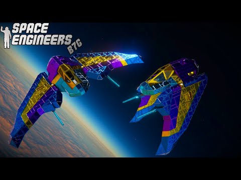 Space Engineers ship showcase – Stargate-Death Glider