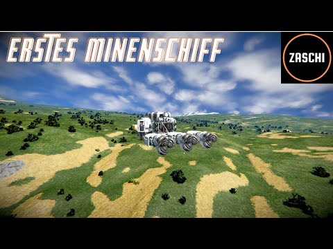 Space Engineers Tutorial #4 – Das erste Minenschiff – Deutsch