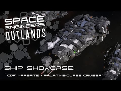 Space Engineers: Warspite Armored Artillery Cruiser