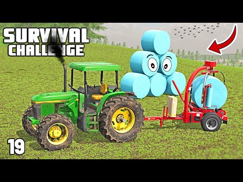 SPENDING MOST OF OUR MONEY TURNED OUT GREAT| Survival Challenge | Farming Simulator 22 – EP 19