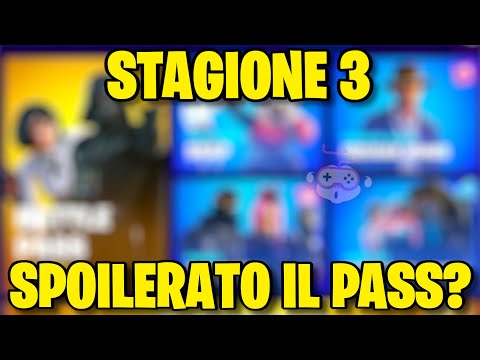 SPOILERATO IL PASS BATTAGLIA DELLA STAGIONE 3 DI FORTNITE? *SPOILER*
