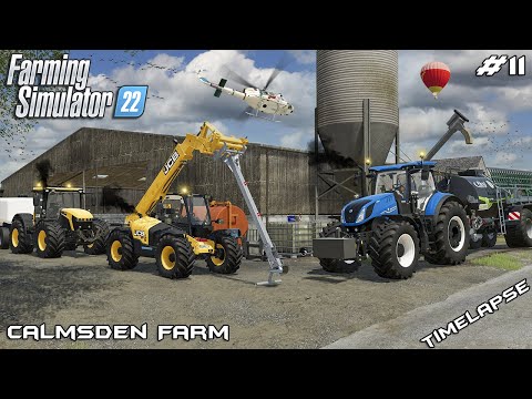 Spreading SLURRY on grass fields & planting CORN | Calmsden Farm | Farming Simulator 22 | Episode 11