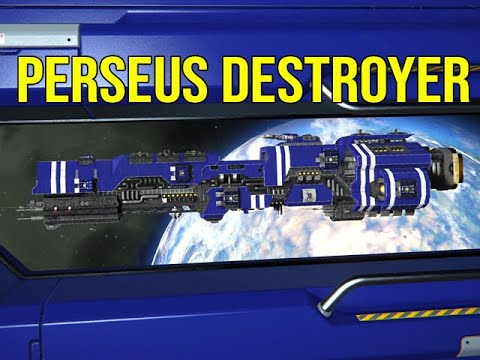 SSI Perseus Destroyer – Shiro Shipyards  – Space Engineers