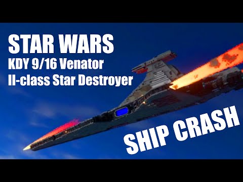 Star Wars KDY 9/16 Venator II-class Star Destroyer | Space Engineers | Season 4