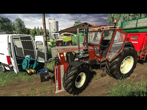 Surchauffe du tracteur à l'ensilage de maïs – changement de moteur | Farming Simulator 22 RolePlay
