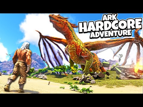 Surviving 0.001 Days in HARDCORE ARK Survival Evolved (HARDEST ARK EVER) | Episode #1