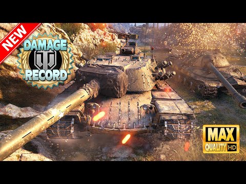 T110E4 new damage world record – World of Tanks