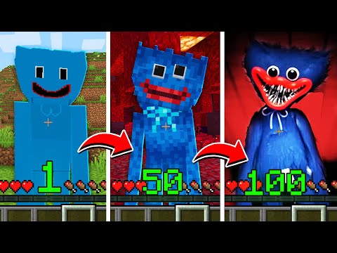 Testei os HUGGY WUGGY ilegais no Minecraft…