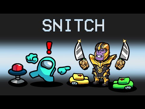 Thanos Hide or Snitch in Among Us