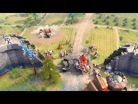 THE AGE OF EMPIRES 4 CAMPAIGN IS OUTSTANDING | Hundred Years War | Ep. 1 | French Campaign Gameplay
