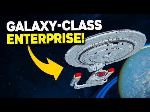 The BEST Enterprise In Space Engineers! (Galaxy-class)