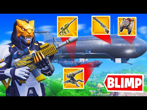 The BLIMP LOOT *ONLY* Challenge in Fortnite!